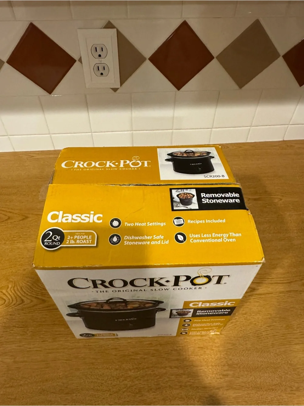 NEW in Box 2Qt Crock-Pot Classic Slow Cooker